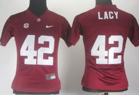 Alabama Crimson Tide #42 Eddie Lacy Red Womens Jerseys,We sell and wholesale Alabama Crimson Tide #42 Eddie Lacy Red Womens Jerseys on line form chian!