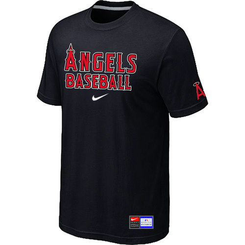 Anaheim Angeles Black Nike Short Sleeve Practice T-Shirt,We sell and wholesale Anaheim Angeles Black Nike Short Sleeve Practice T-Shirt on line form chian!
