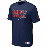 Anaheim Angeles D.Blue Nike Short Sleeve Practice T-Shirt,baseball caps,new era cap wholesale,wholesale hats