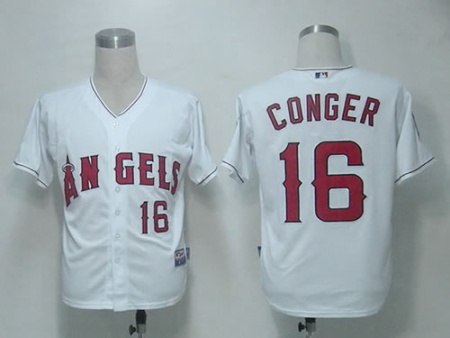 Anaheim Angels #16 Conger White Cool Base Jerseys,We sell and wholesale Anaheim Angels #16 Conger White Cool Base Jerseys on line form chian!