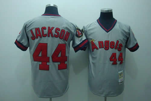 Anaheim Angels #44 Jackson grey Jerseys,We sell and wholesale Anaheim Angels #44 Jackson grey Jerseys on line form chian!