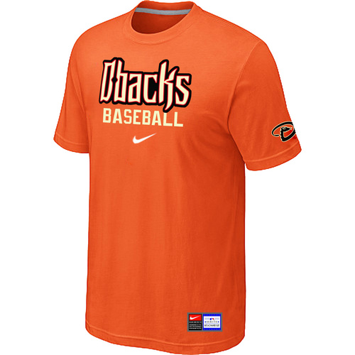 Arizona Diamondbacks Crimson Orange Nike Short Sleeve Practice T-Shirt,We sell and wholesale Arizona Diamondbacks Crimson Orange Nike Short Sleeve Practice T-Shirt on line form chian!