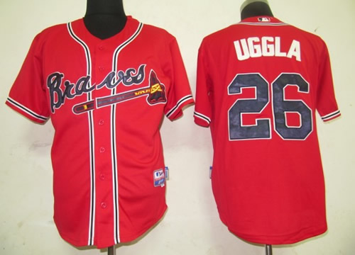 Atlanta Braves #26 Uggla Red Jerseys,We sell and wholesale Atlanta Braves #26 Uggla Red Jerseys on line form chian!