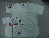 Atlanta Braves Blank Cream Jerseys,baseball caps,new era cap wholesale,wholesale hats