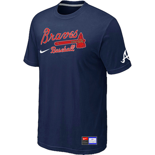 Atlanta Braves D.Blue Nike Short Sleeve Practice T-Shirt,We sell and wholesale Atlanta Braves D.Blue Nike Short Sleeve Practice T-Shirt on line form chian!