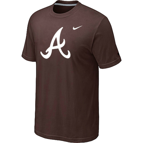 Atlanta Braves Heathered Nike Brown Blended T-Shirt,We sell and wholesale Atlanta Braves Heathered Nike Brown Blended T-Shirt on line form chian!