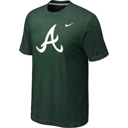 Atlanta Braves Heathered Nike D.Green Blended T-Shirt,We sell and wholesale Atlanta Braves Heathered Nike D.Green Blended T-Shirt on line form chian!