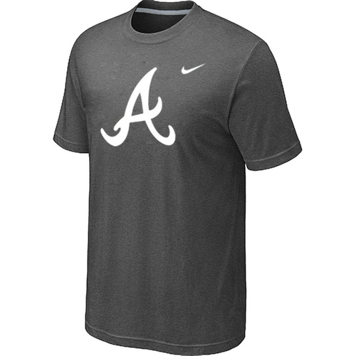 Atlanta Braves Heathered Nike D.Grey Blended T-Shirt,We sell and wholesale Atlanta Braves Heathered Nike D.Grey Blended T-Shirt on line form chian!
