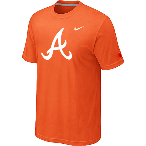 Atlanta Braves Heathered Nike Orange Blended T-Shirt,We sell and wholesale Atlanta Braves Heathered Nike Orange Blended T-Shirt on line form chian!