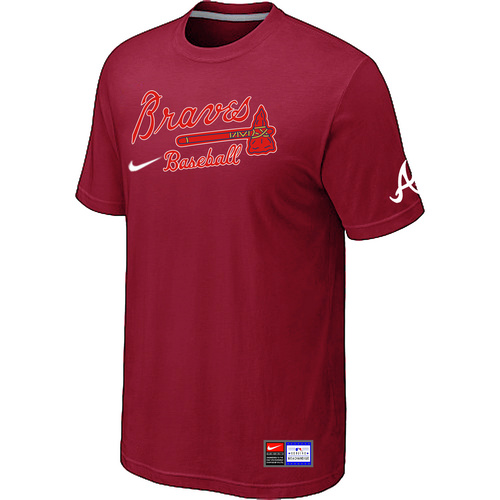 Atlanta Braves Red Nike Short Sleeve Practice T-Shirt,We sell and wholesale Atlanta Braves Red Nike Short Sleeve Practice T-Shirt on line form chian!