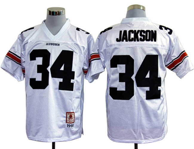 Auburn Tigers #34 Bo Jackson White NCAA Jerseys,We sell and wholesale Auburn Tigers #34 Bo Jackson White NCAA Jerseys on line form chian!