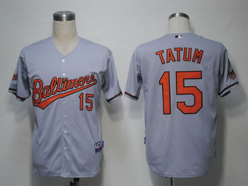 Baltimore Orioles #15 Tatum Grey Cool Base Jerseys,We sell and wholesale Baltimore Orioles #15 Tatum Grey Cool Base Jerseys on line form chian!