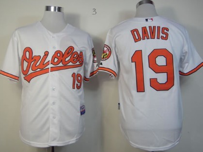 Baltimore Orioles #19 Chris Davis White Jerseys,We sell and wholesale Baltimore Orioles #19 Chris Davis White Jerseys on line form chian!