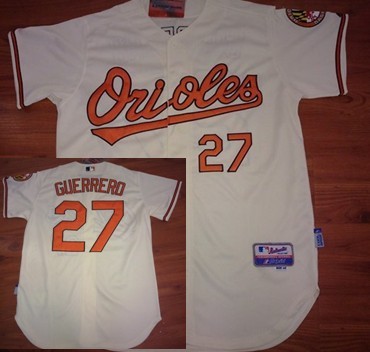 Baltimore Orioles #27 Vladimir Guerrero Cream Jerseys,We sell and wholesale Baltimore Orioles #27 Vladimir Guerrero Cream Jerseys on line form chian!