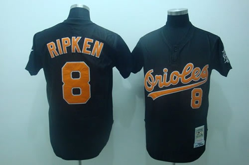Baltimore Orioles #8 CAL RIPKEN black throwback Jerseys,We sell and wholesale Baltimore Orioles #8 CAL RIPKEN black throwback Jerseys on line form chian!