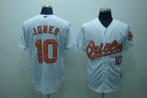 Bartimore Orioles #10 Jones white Jerseys,We sell and wholesale Bartimore Orioles #10 Jones white Jerseys on line form chian!