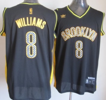 Brooklyn Nets #8 Deron Williams Black Electricity Fashion Jerseys,We sell and wholesale Brooklyn Nets #8 Deron Williams Black Electricity Fashion Jerseys on line form chian!