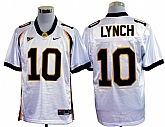 California Golden Bears #10 Lynch White Jerseys,baseball caps,new era cap wholesale,wholesale hats
