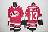 Carolina Hurricanes #13 whitney red Jerseys,baseball caps,new era cap wholesale,wholesale hats