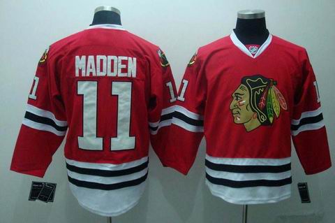 Chicago Blackhawks #11 Madden red Jerseys,We sell and wholesale Chicago Blackhawks #11 Madden red Jerseys on line form chian!