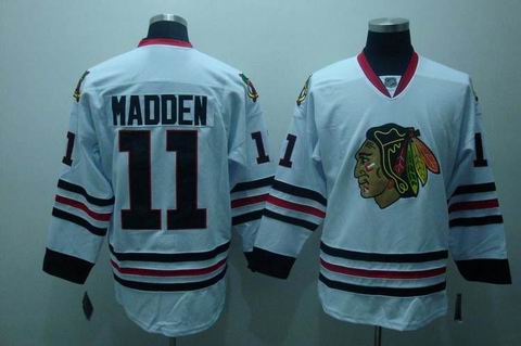 Chicago Blackhawks #11 Madden white Jerseys,We sell and wholesale Chicago Blackhawks #11 Madden white Jerseys on line form chian!
