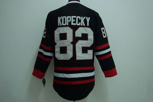 Chicago Blackhawks #82 Kopecky Black Jerseys 3rd,We sell and wholesale Chicago Blackhawks #82 Kopecky Black Jerseys 3rd on line form chian!