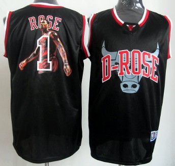 Chicago Bulls #1 Derek Rose Black Notorious Fashion Jerseys,We sell and wholesale Chicago Bulls #1 Derek Rose Black Notorious Fashion Jerseys on line form chian!