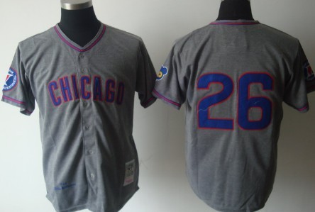 Chicago Cubs #26 Billy Williams Gray Wollens Throwback Jerseys,We sell and wholesale Chicago Cubs #26 Billy Williams Gray Wollens Throwback Jerseys on line form chian!