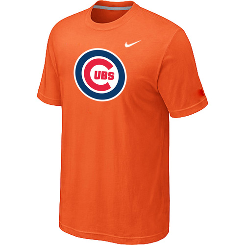 Chicago Cubs Nike Heathered Orange Club Logo T-Shirt,We sell and wholesale Chicago Cubs Nike Heathered Orange Club Logo T-Shirt on line form chian!