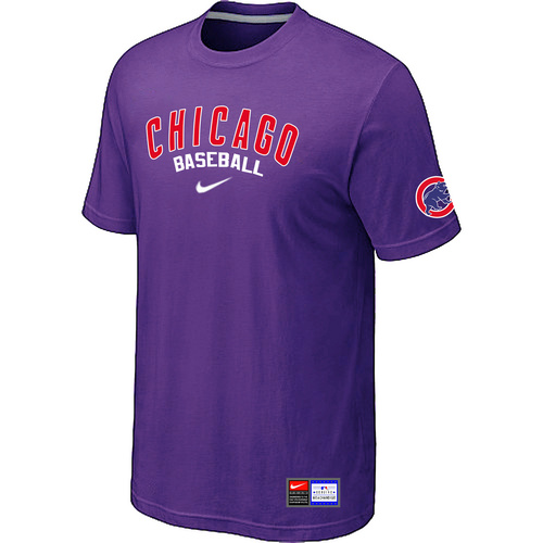 Chicago Cubs Purple Nike Short Sleeve Practice T-Shirt,We sell and wholesale Chicago Cubs Purple Nike Short Sleeve Practice T-Shirt on line form chian!