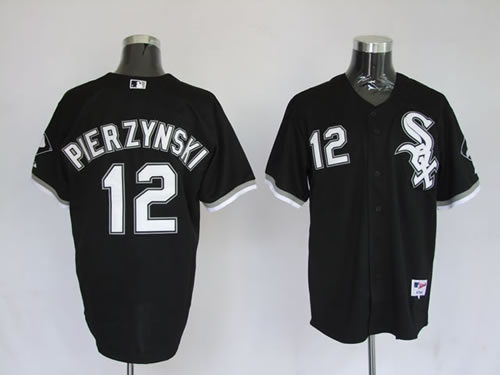Chicago White Sox #12 Pierzynski Black Jerseys,We sell and wholesale Chicago White Sox #12 Pierzynski Black Jerseys on line form chian!