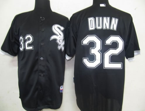 Chicago White Sox #32 Dunn Black Jerseys,We sell and wholesale Chicago White Sox #32 Dunn Black Jerseys on line form chian!