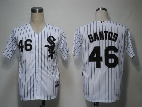 Chicago White Sox #46 Santos White Jerseys,We sell and wholesale Chicago White Sox #46 Santos White Jerseys on line form chian!