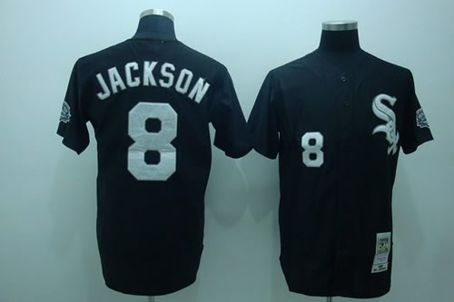 Chicago White Sox #8 Jackson black Jerseys,We sell and wholesale Chicago White Sox #8 Jackson black Jerseys on line form chian!