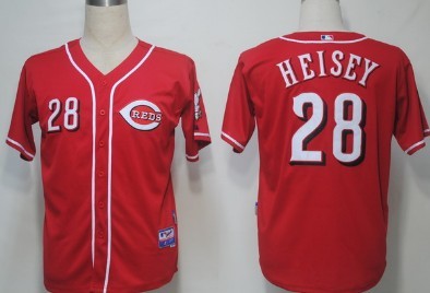 Cincinnati Reds #28 Heisey Red Jerseys,We sell and wholesale Cincinnati Reds #28 Heisey Red Jerseys on line form chian!