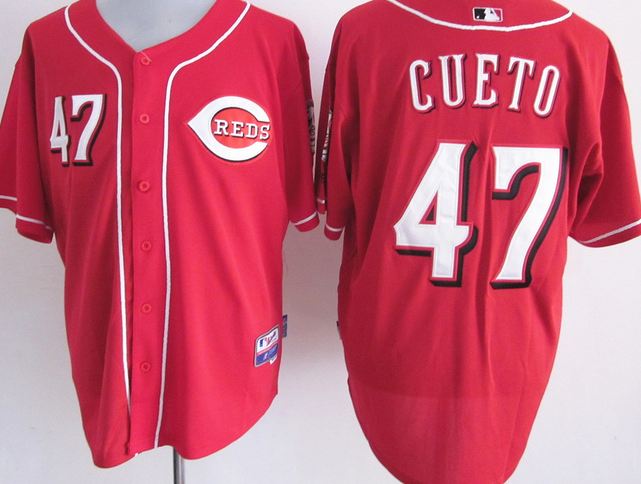 Cincinnati Reds #47 Johnny Cueto Red Jerseys,We sell and wholesale Cincinnati Reds #47 Johnny Cueto Red Jerseys on line form chian!