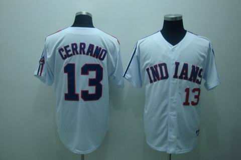 Cleveland Indians #13 Pedro Cerrano White Jerseys,We sell and wholesale Cleveland Indians #13 Pedro Cerrano White Jerseys on line form chian!