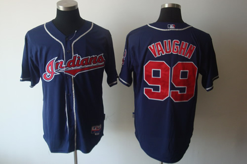 Cleveland Indians #99 Vaughn Blue Jerseys,We sell and wholesale Cleveland Indians #99 Vaughn Blue Jerseys on line form chian!
