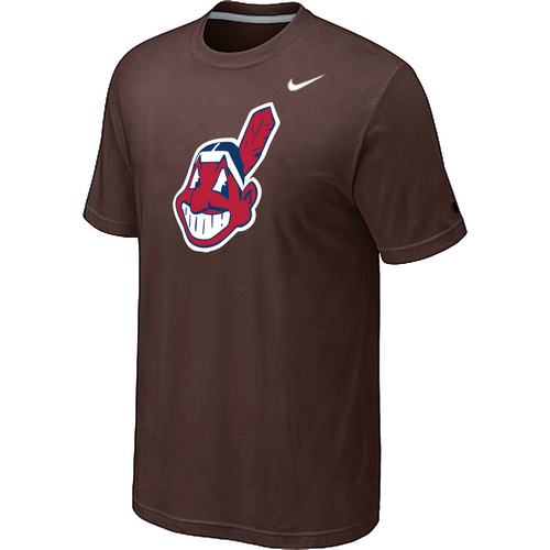 Cleveland Indians Heathered Nike Brown Blended T-Shirt,We sell and wholesale Cleveland Indians Heathered Nike Brown Blended T-Shirt on line form chian!