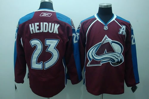 Colorado Avalanche #23 Hejduk Red Jerseys,We sell and wholesale Colorado Avalanche #23 Hejduk Red Jerseys on line form chian!