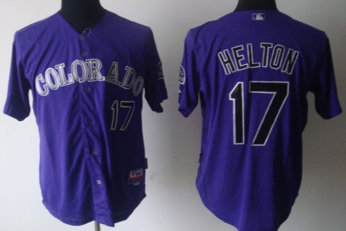 Colorado Rockies #17 Todd Helton Purple Jerseys,We sell and wholesale Colorado Rockies #17 Todd Helton Purple Jerseys on line form chian!