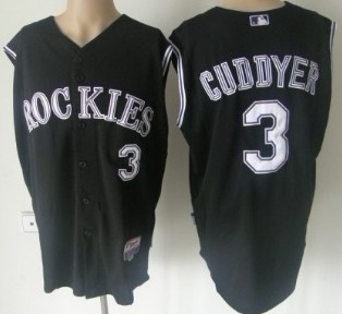 Colorado Rockies #3 Michael Cuddyer Black VEST Jerseys,We sell and wholesale Colorado Rockies #3 Michael Cuddyer Black VEST Jerseys on line form chian!