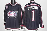 Columbus Blue Jackets #1 MASON Navy Jerseys,baseball caps,new era cap wholesale,wholesale hats