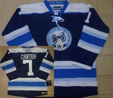 Columbus Blue Jackets #7 Carter Blue New Third Jerseys,We sell and wholesale Columbus Blue Jackets #7 Carter Blue New Third Jerseys on line form chian!