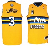 Denver Nuggets #3 Ty Lawson Revolution 30 Swingman Yellow Jerseys,baseball caps,new era cap wholesale,wholesale hats