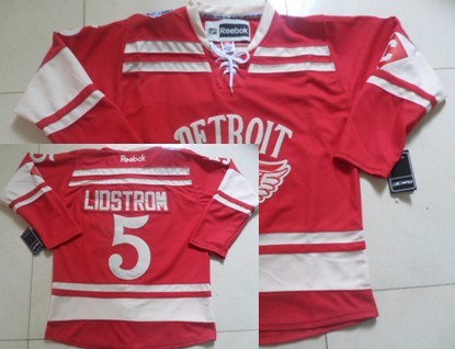 Detroit Red Wings #5 Nicklas Lidstrom 2014 Winter Classic Red Jerseys,We sell and wholesale Detroit Red Wings #5 Nicklas Lidstrom 2014 Winter Classic Red Jerseys on line form chian!