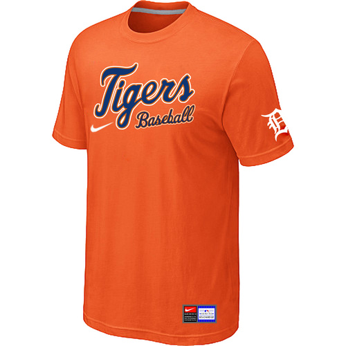 Detroit Tigers Orange Nike Short Sleeve Practice T-Shirt,We sell and wholesale Detroit Tigers Orange Nike Short Sleeve Practice T-Shirt on line form chian!