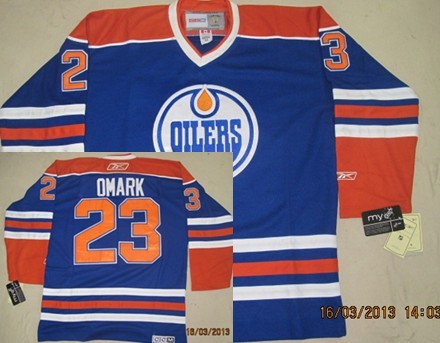 Edmonton Oilers #23 Linus Omark Royal Blue Throwback CCM Jerseys,We sell and wholesale Edmonton Oilers #23 Linus Omark Royal Blue Throwback CCM Jerseys on line form chian!