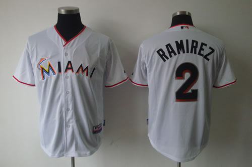 Florida Marlins #2 Ramirez White Jerseys,We sell and wholesale Florida Marlins #2 Ramirez White Jerseys on line form chian!