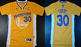 Golden State Warriors #30 Stephen Curry Revolution 30 Swingman Yellow Jerseys,baseball caps,new era cap wholesale,wholesale hats